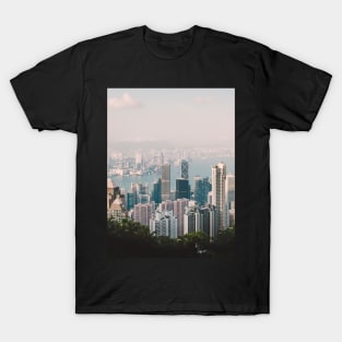 Kopie von Hongkong skyline by day T-Shirt